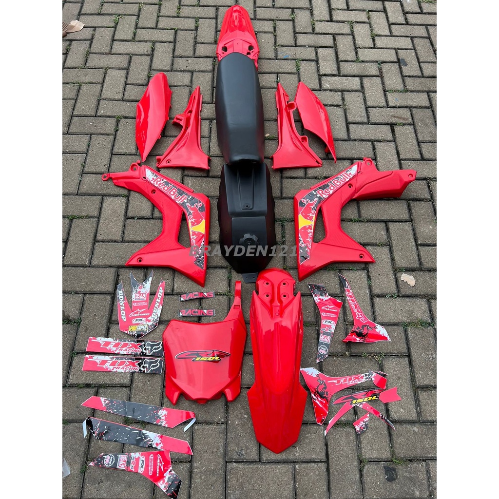 bodyset trail crf150 pnp vixion new vixion old / body set trail vixion