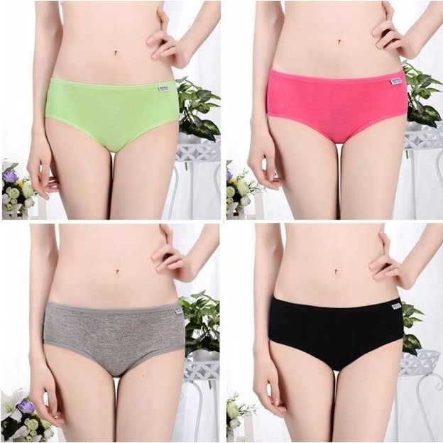 IL - Undies Celana Dalam Wanita Dewasa / CD Perempuan / M-XXXL / CD POLOS / 203 KIM KIM