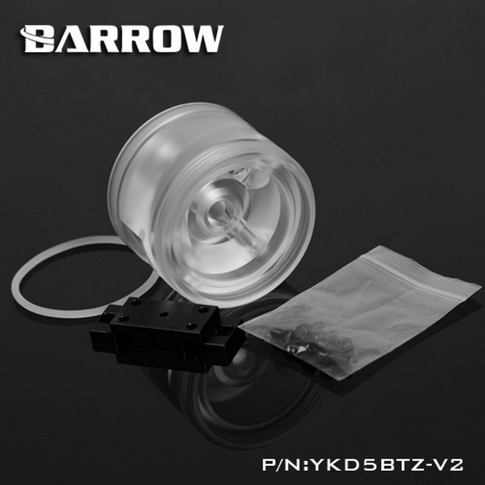 BARROW YKD5BTZ-V2 Acrylic Top For D5 Pump Cover Support Reservoir