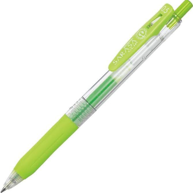 

Termurah Ballpoint Zebra Sarasa Clip Gel 0,5 - Light Green Offic