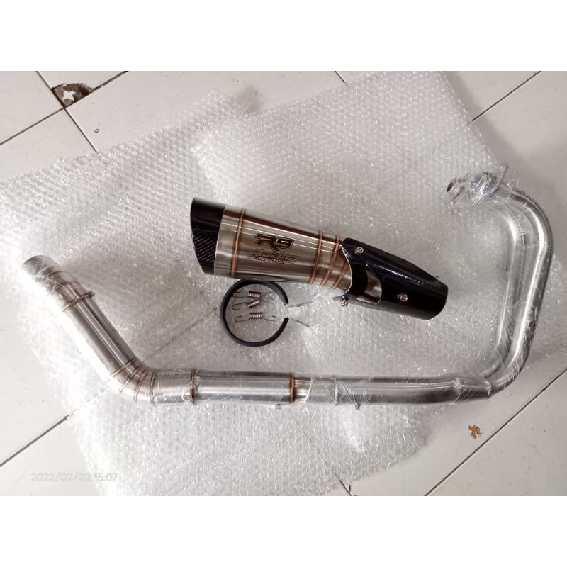 knalpot R9 h2 ninja 250 fi old