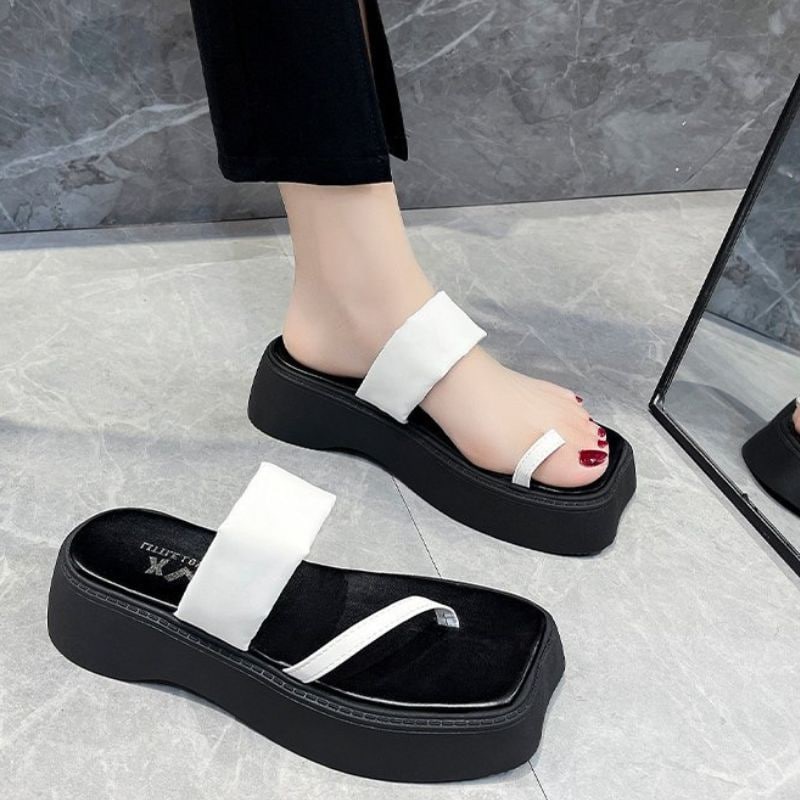 9024 Sendal Wanita Import Sandals Flat