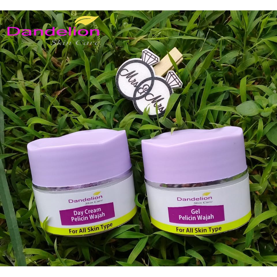 PAKET PELICIN WAJAH AMPUH DOKTER FARMASI AMAN DANDELION SKINCARE