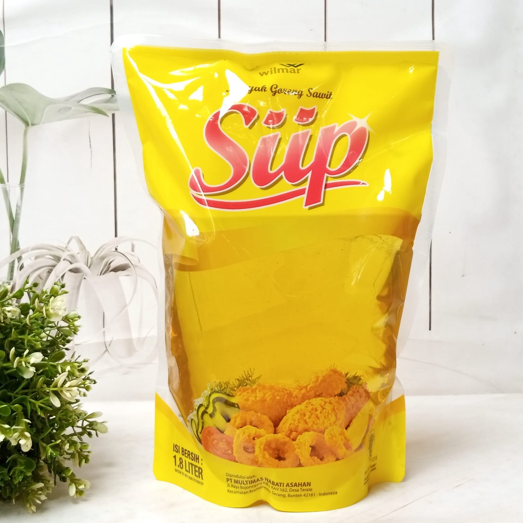 

Minyak Goreng Siip Pouch 1,8L