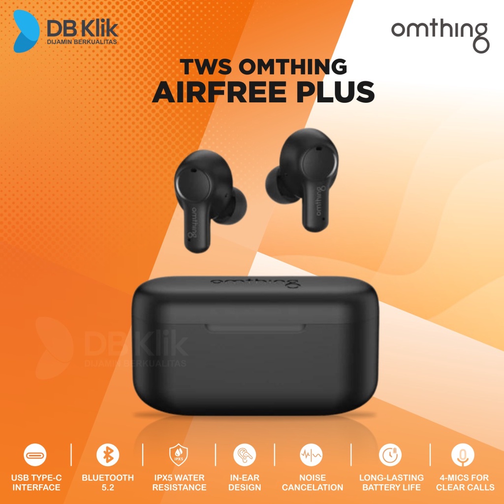 TWS OMTHING AirFree Plus Bluetooth 5.2 - Earphone OMTHING AIRFREE+
