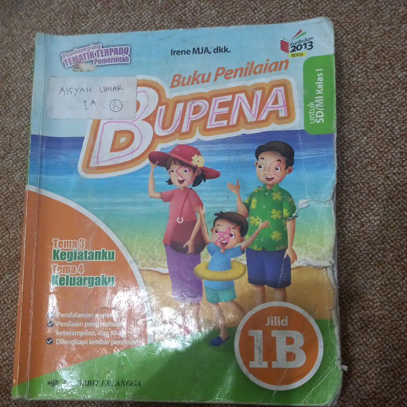 Jual Buku Bekas Bupena Kelas 1 SD JILID 1B | Shopee Indonesia