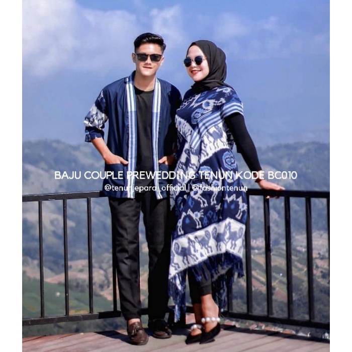 Baju Prewedding Couple Tenun | Baju Kondangan Couple Tenun | Baju  Prewedding Couple | Couple Tenun 