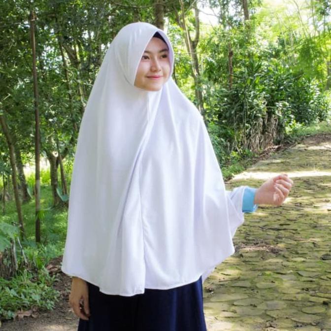 Dijual Kerudung Syari Instan, Hijab Syari Instan, Polos - Abu-Abu Muda Tbk