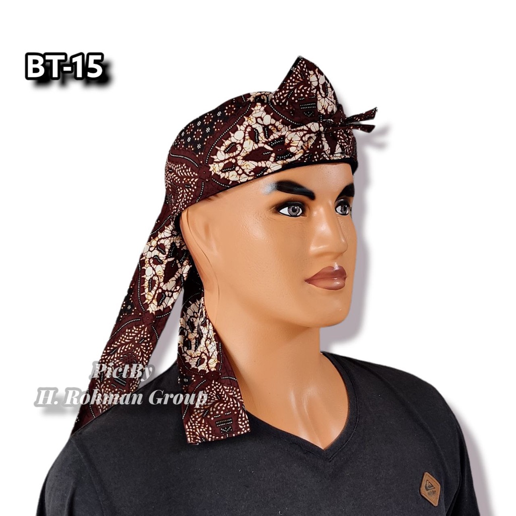 COD Aneka Blangkon bendo udeng motif batik ukuran dewasa (bebas pilih sesuai gambar)