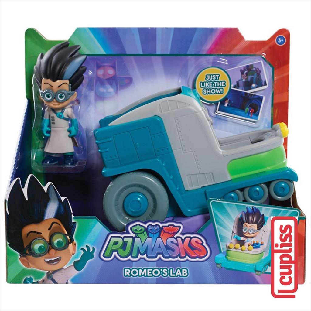 PJ Masks Romeo Lab Vehicle  with Figure Mask Just Play