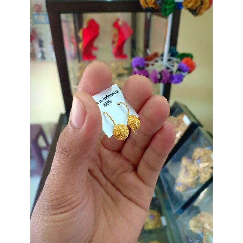 anring pasir silver 925 gold plated