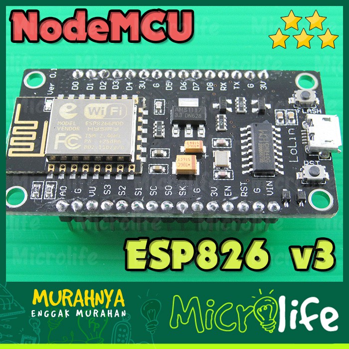 NodeMCU ESP8266 v3 Lolin LUA WiFi CH340 ESP8266 IoT