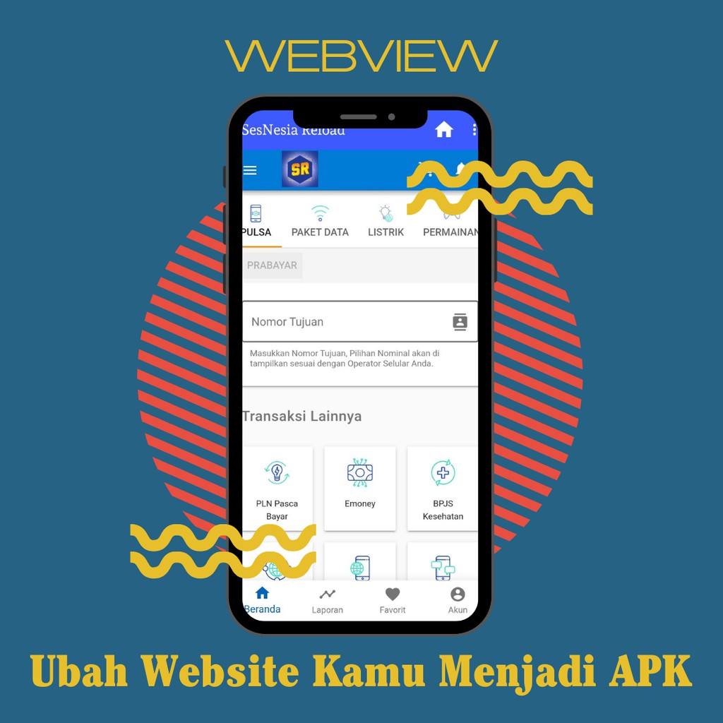 Jasa Pembuatan Aplikasi Android Webview + ADS IKLAN