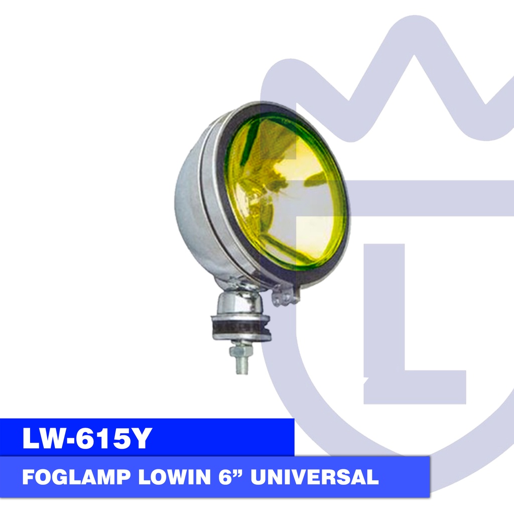 FOGLAMP | LAMPU KABUT MOBIL /LAMPU SOROT AZ 615 UNIVERSAL 6 INCI