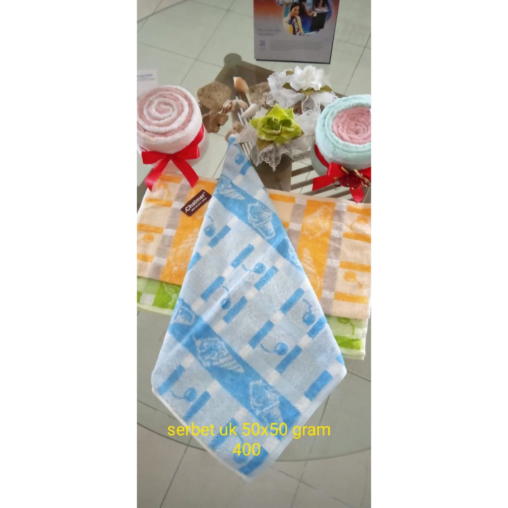 Serbet Chalmer Murah / Lap Gantung Dapur Meja Makan 50x50