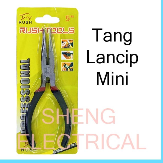 9.9 SALE Tang Lancip Mini 5" In Buaya Jepit Kecil Lancip Panjang Long Nose Plier 5" Inci Inch