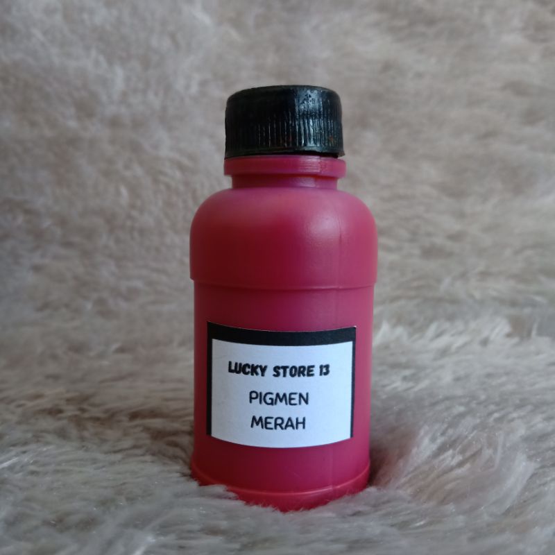 PIGMEN 60GR MERAH Red Besar Pewarna Sablon Color Colour Bundle Slime Clay DIY Waterbased Tie Dye Pig