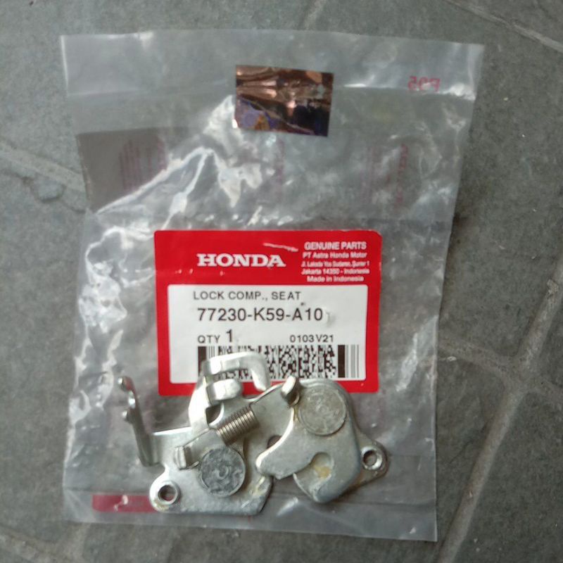 Kancingan Engsel Jok Belakang Vario 125 150 LED old new K59A K59J BEAT NEW LED 2020 2021 GENIO SCOOP