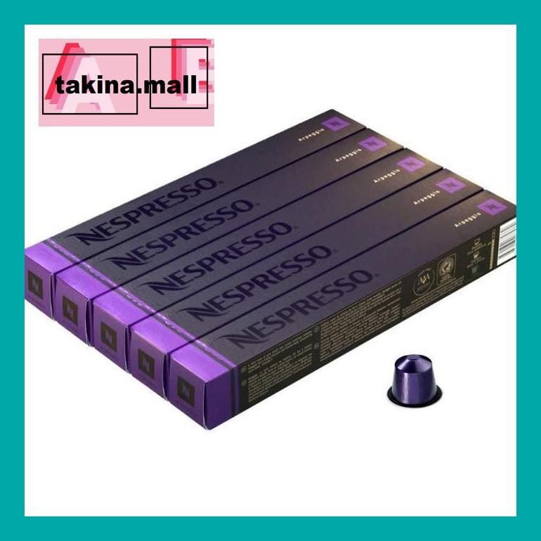 

Koptakk0 Nespresso Arpeggio Coffee Capsule, Kapsul Kopi - 10 Capsules Tak05Sc