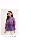 el mar minorca shirt with puff sleeve