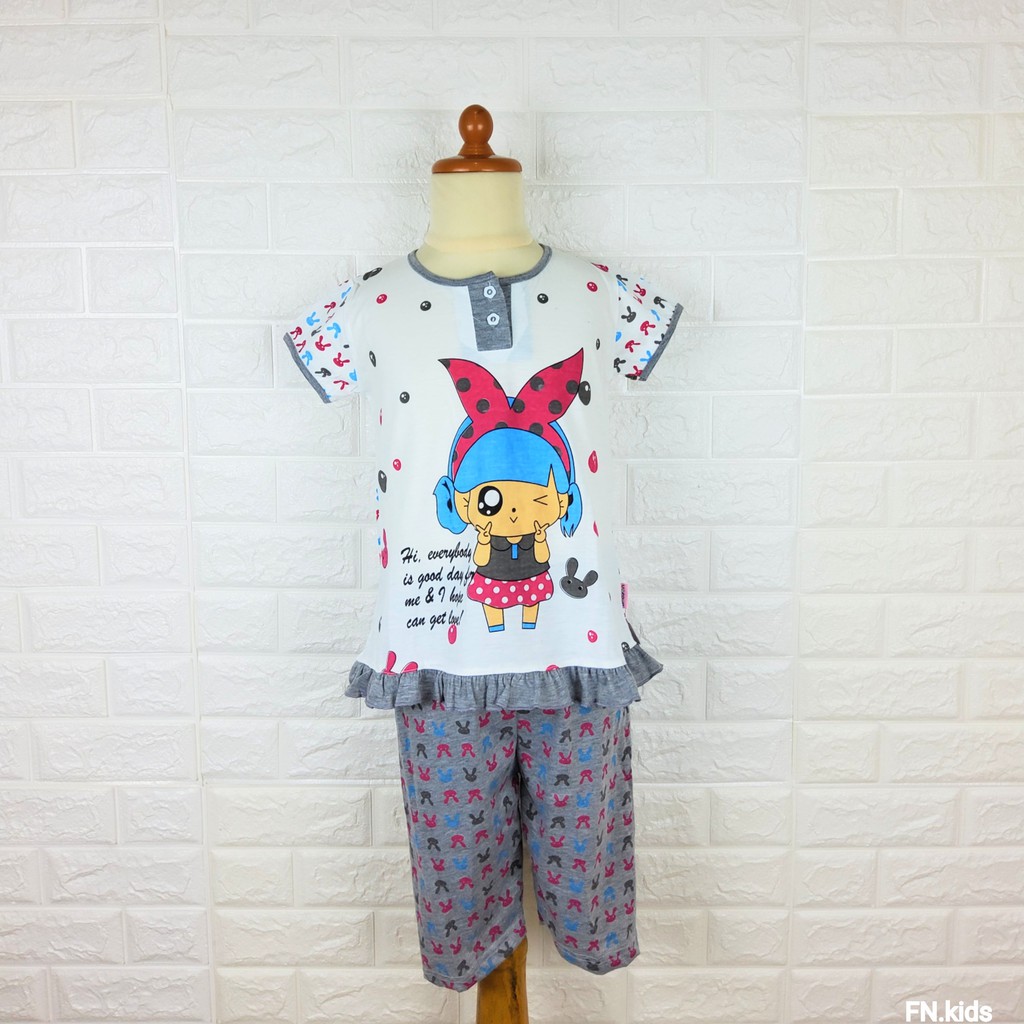 Baju Tidur Anak Perempuan Setelan Anak Perempuan 2-8 Tahun