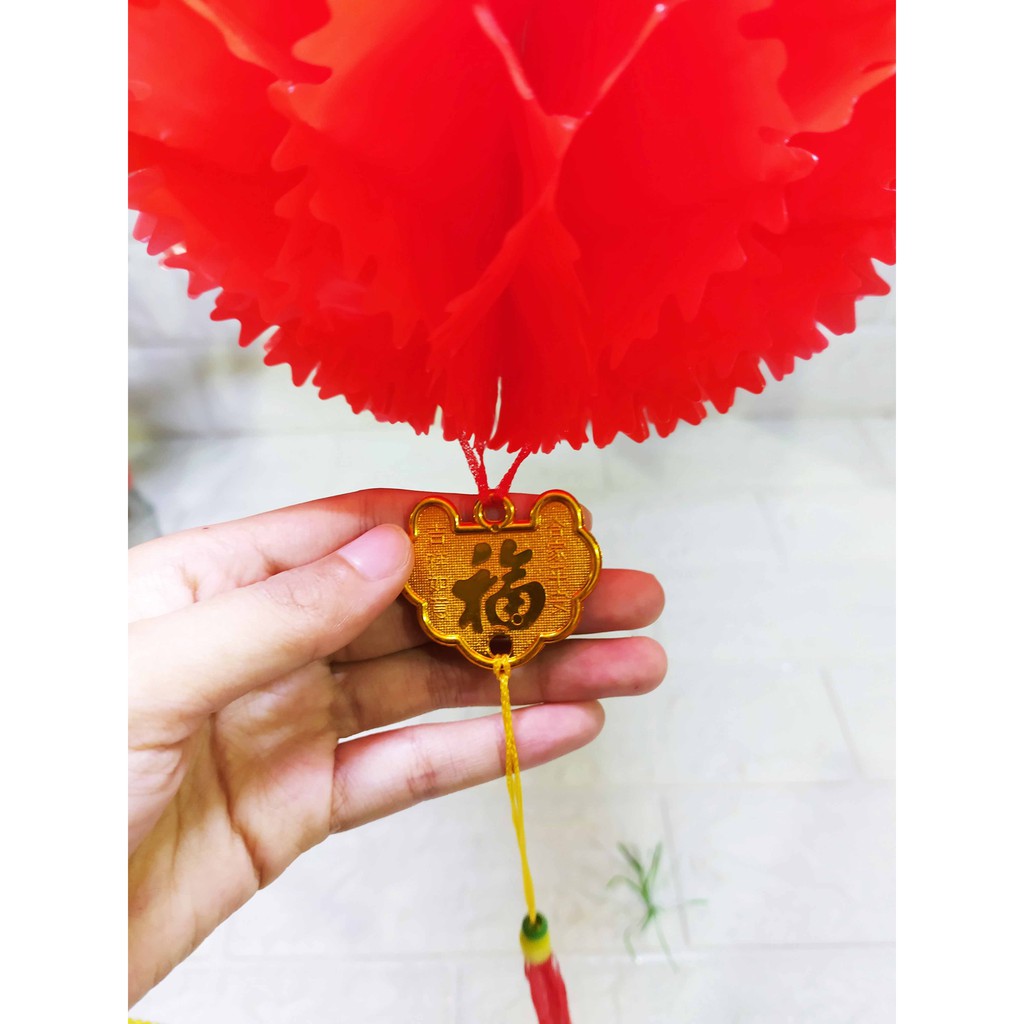 Lampion Gantung Nanas SEDANG - Gantungan Dekorasi Tahun Baru Imlek