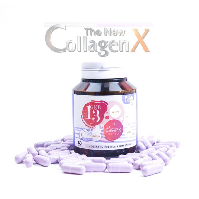 Gee 13 Gee13 New Collagen Colagen X BG Lab Kollagen Kolagen Gluta Zinc