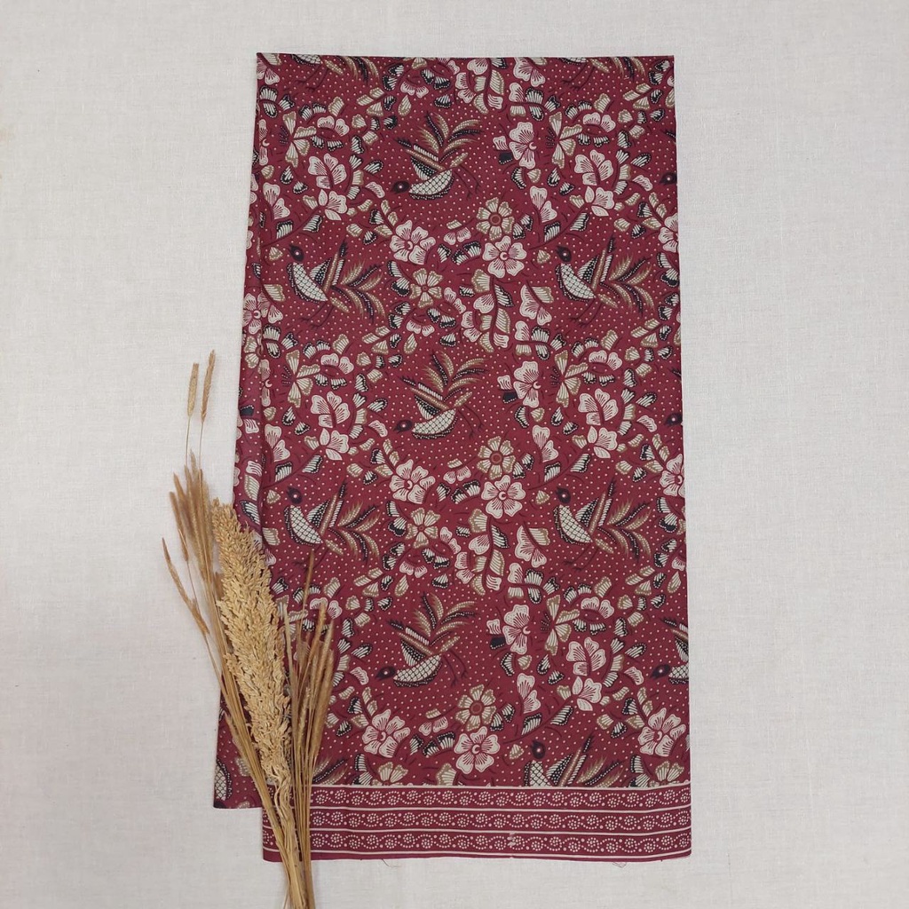 KAIN BATIK KAIN BATIK MURAH KAIN JARIK COKELATAN | BAHAN KAIN BATIK PEKALONGAN KATUN PRIMISIMA PREMI