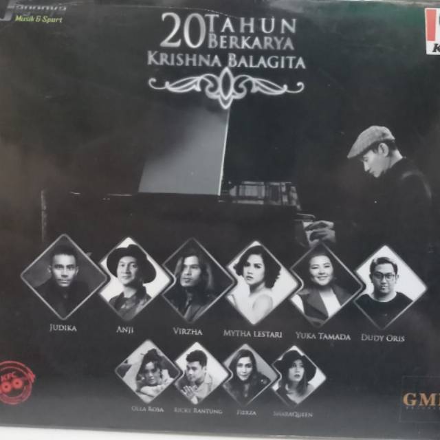 Cd 20 tahun berkarya krishna balagita original album