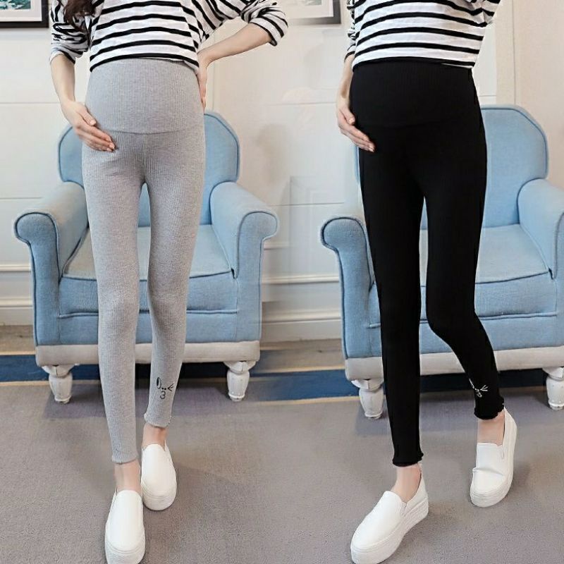 NEW!!Celana Legging Hamil Katun 6686