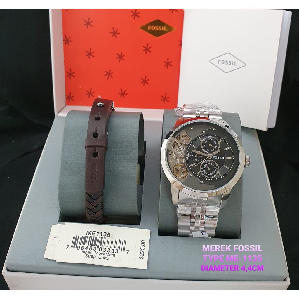 Jam Tangan Pria Set [ ME-1135/ME-1136/ME-1137 ] Original