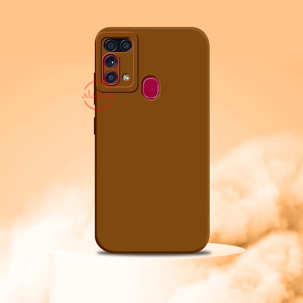 Soft Case Samsung M21 / M30S / M31 Case Liquid Silicone Pro Camera Premium Casing
