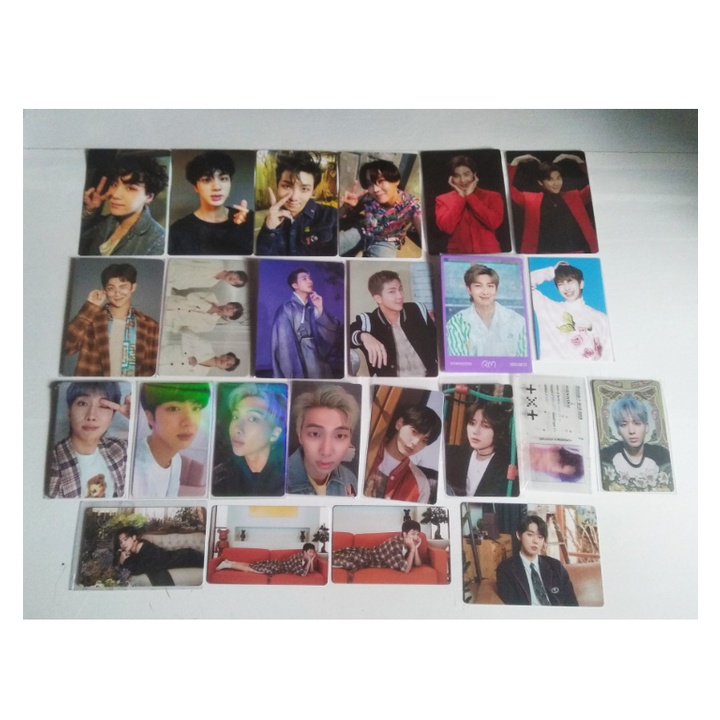 Pob Namjoon Photocard Jin BE Essential Pob soobin Pob Beomgyu Her L Namjoon