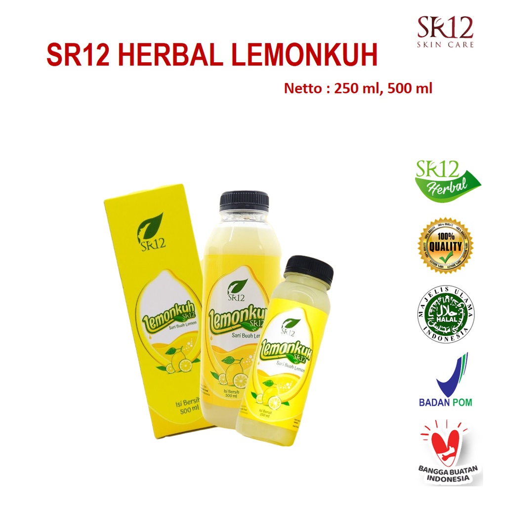 

SR12 LEMONKUH SARI LEMON ORIGINAL MINUMAN NUTRISI DIET DETOX HERBAL