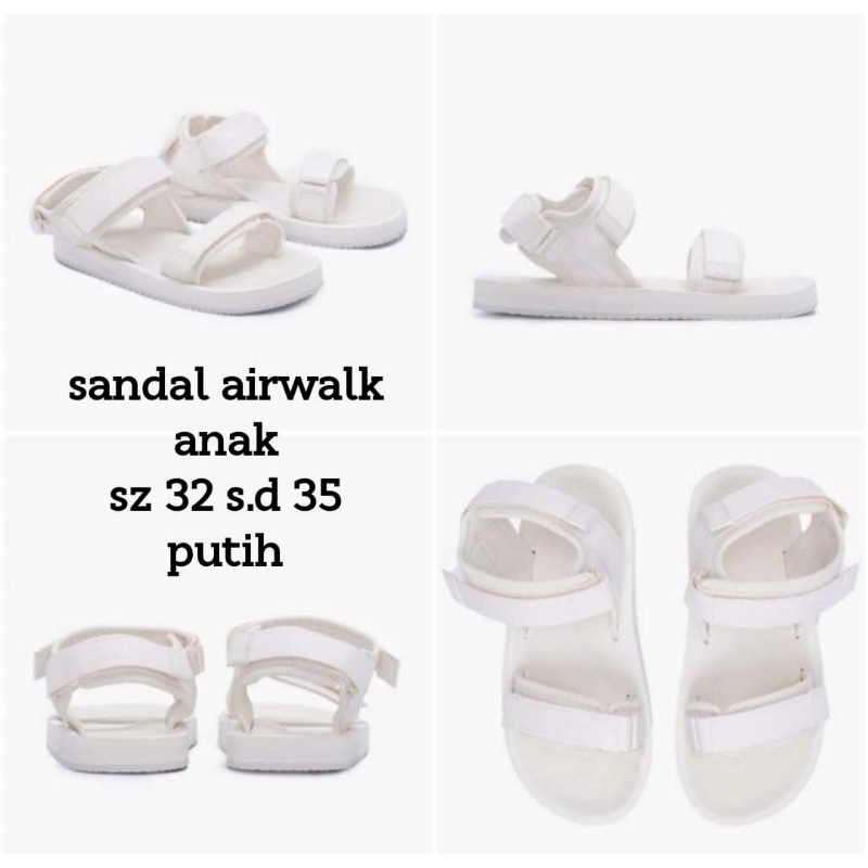 sandal airwalk putih anak