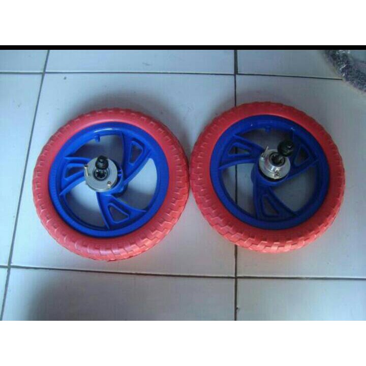 ban sepeda anak / roda mati sepeda ukuran 12