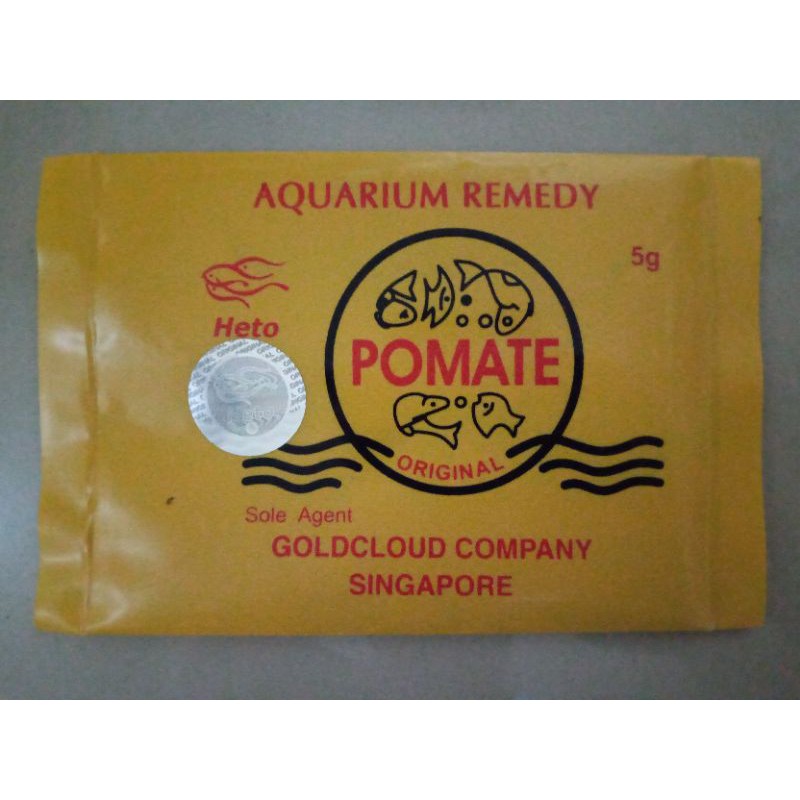 POMATE | OBAT IKAN POMATE by HETO 5 gr