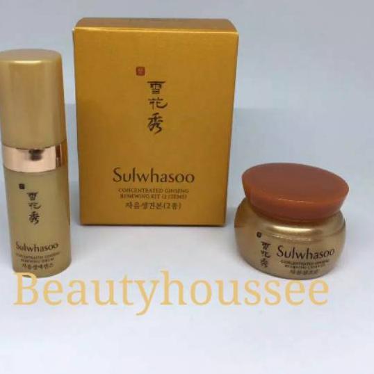 ✸ Sulwhasoo Concentrated Ginseng Renewing kit 2items-Sulwhasoo Concentrated Ginseng Renewing Serum 5