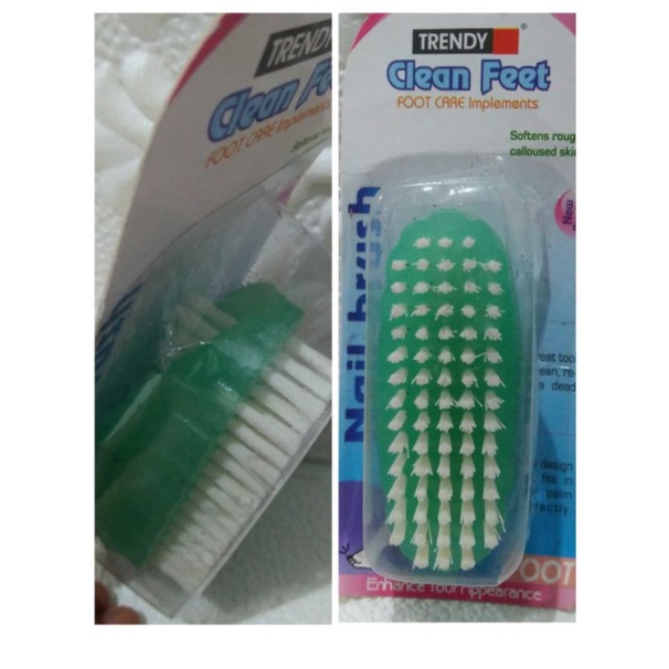 NAIL BRUSH TRENDY - SIKAT KUKU KAKI HIGH QUALITY