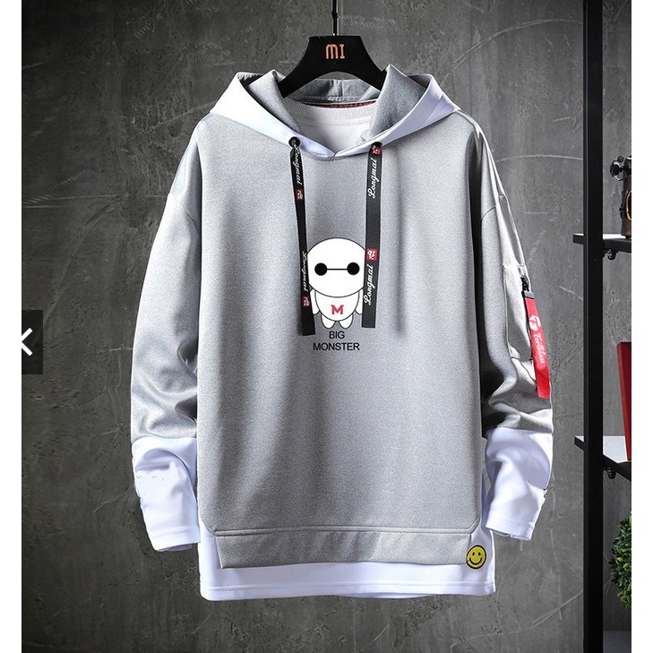 HipNop MONSTER JAKET SWEATER HOODIE PRIA JUMPER POLOS VARIASI SELETING PAKAIAN COWOK