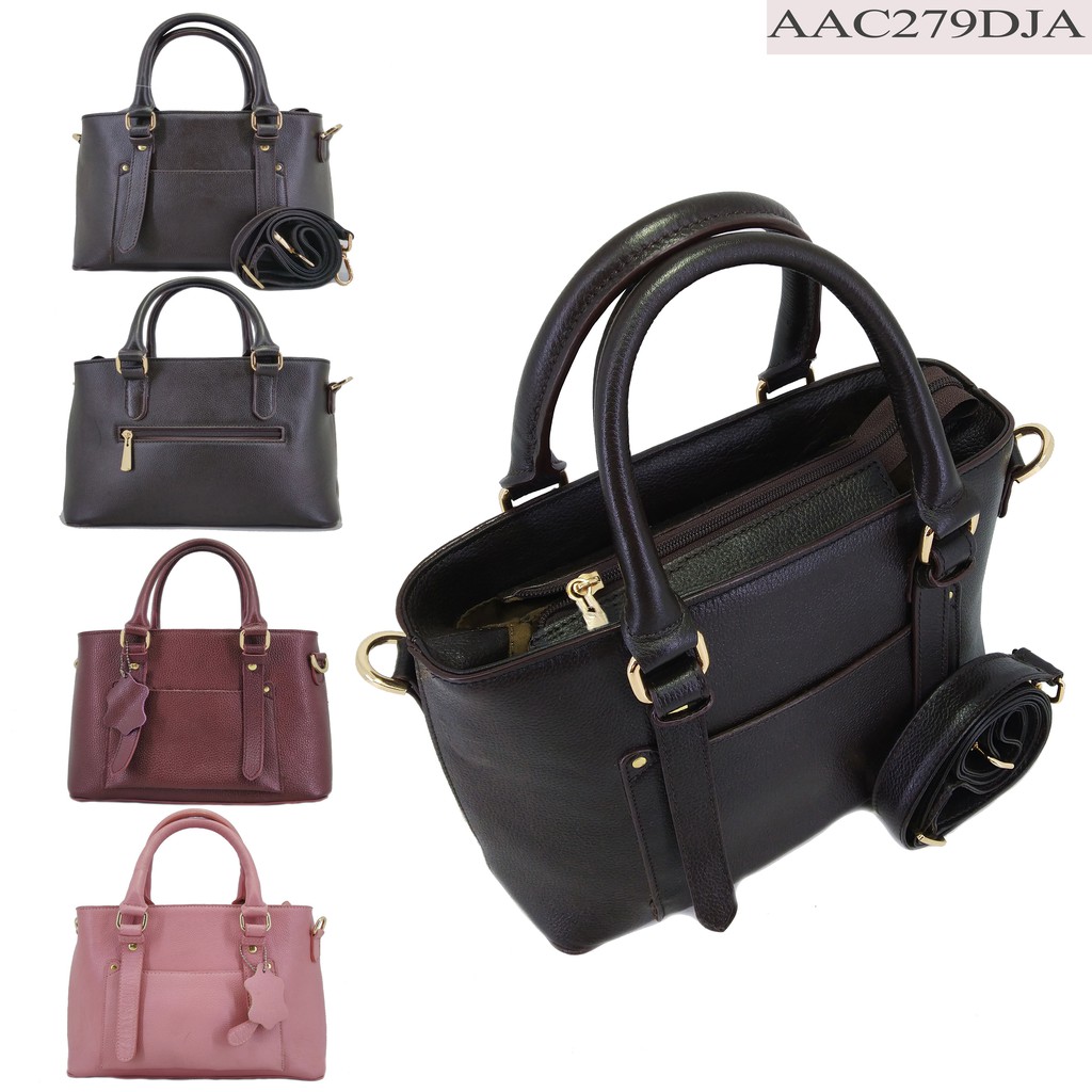 TAS TENTENG KULIT WANITA KTK KC KAKI BAUT - AAC279DJA