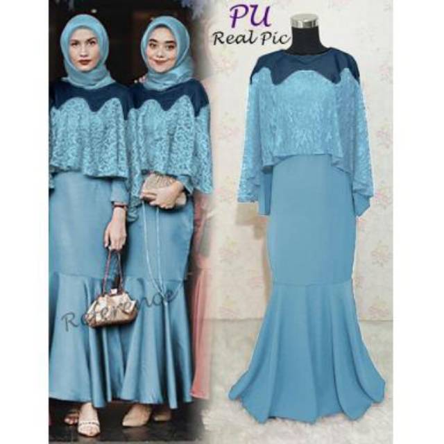 Maxi INDAH ori pu - maxi duyung balotelli cerruty import - maxi dress muslim terbaru - maxi mermaid