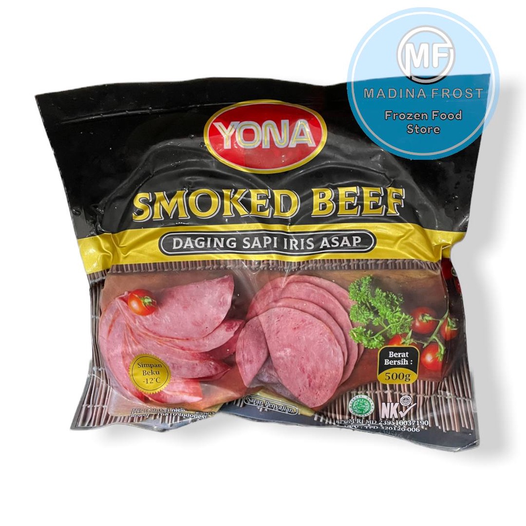 

YONA SMOKED BEEF 500 GR