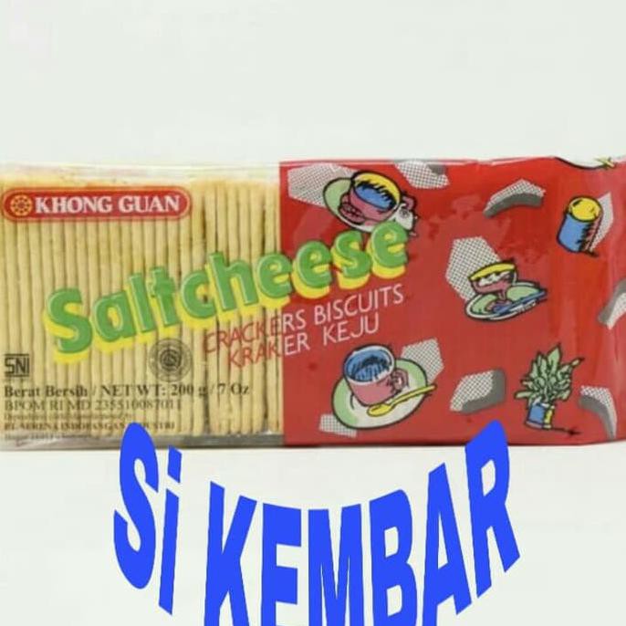 

Khong Guan Saltchese Crackers 200 G Birella.Shop115