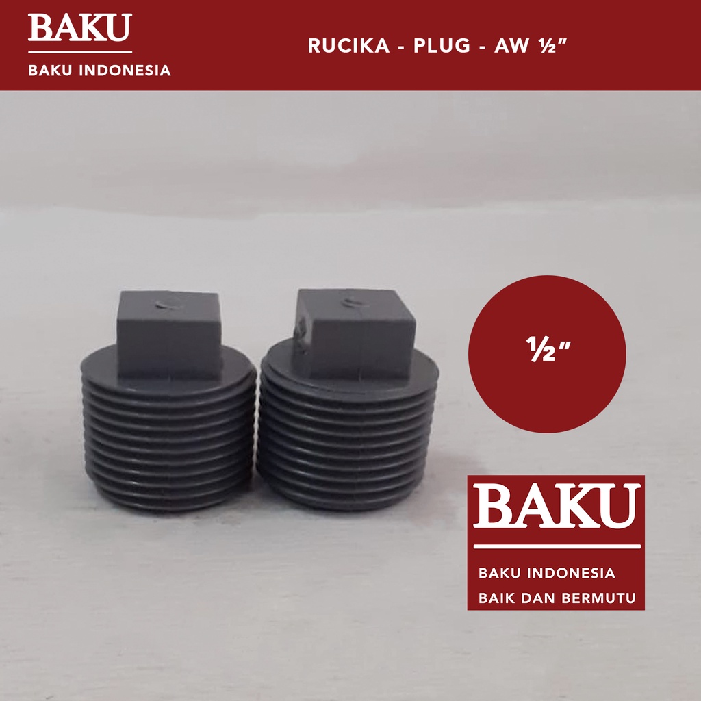 Rucika Plug 1/2" / Plug 1/2" Rucika