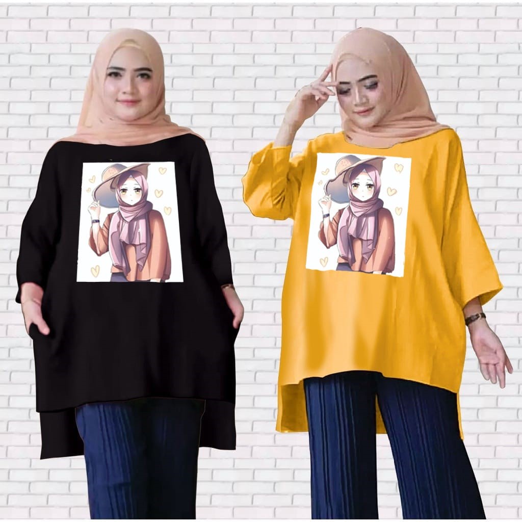 kaos oversize soleha / oversize trendy