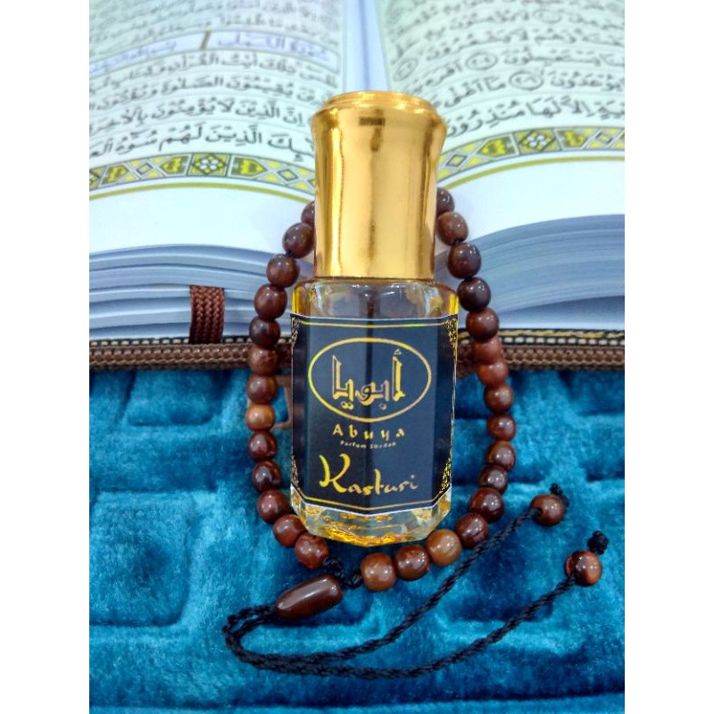 Minyak Wangi Kasturi Abuya Murni 100% non alkohol