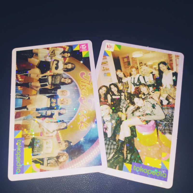 Photocard Pc Twice Toko hijau The Feels Taste of Love Toko Ijo Nayeon Jeongyeon Momo Sana Jihyo Mina