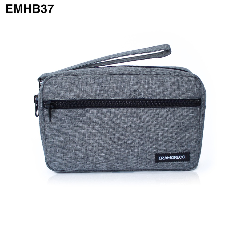 clutch pria unisex hand bag mini - abu abu EMHB37