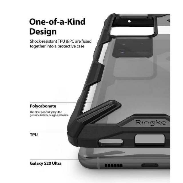 Case Samsung Galaxy S20 Ultra / S20 Plus S20 - Ringke Fusion X Casing